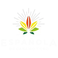 Logo de Española de cáñamo para fondos oscuros